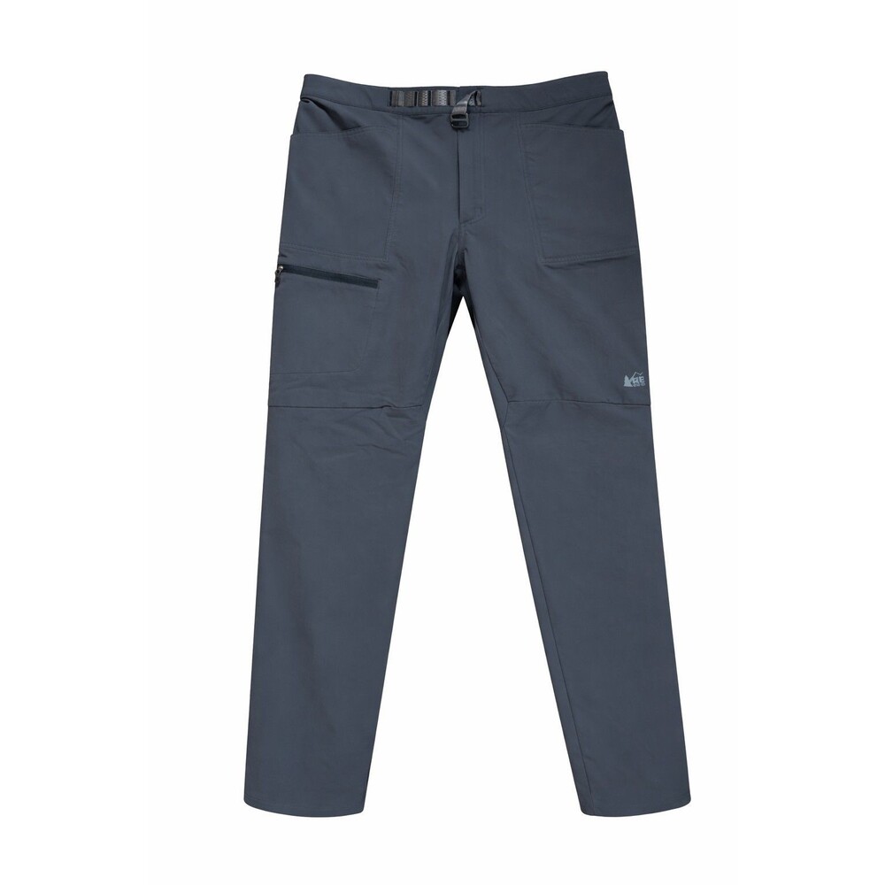 REI Co-op Mens Activator Softshell Pants 42x32 Gray Stretch Hiking